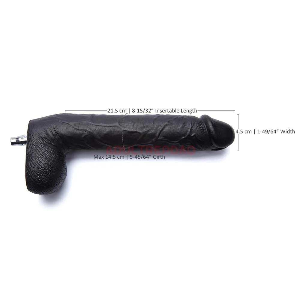 10.43-inch King Sized Giant Realistic Dildo Attachment for Lustti Sex Machines