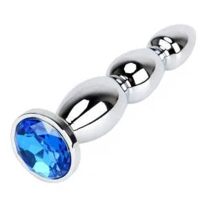 4 Colors Jeweled 5 Stainless Steel Plug