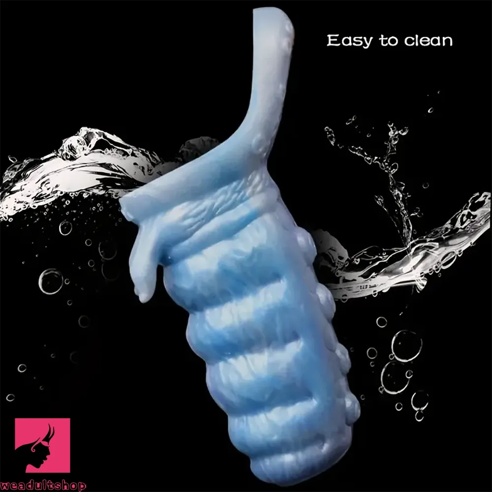 4.92in Realistic Tentacle Cock Soft Adult Real Dildo Sleeve With Penis Ring
