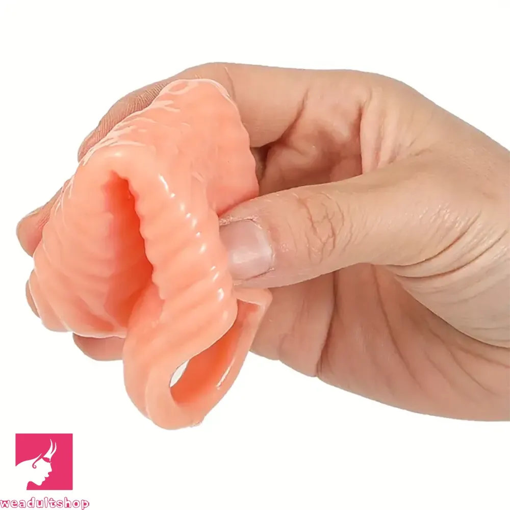 5.3in Penis Sleeve Ejaculation Soft Penis Adult Cock Toy For Couples