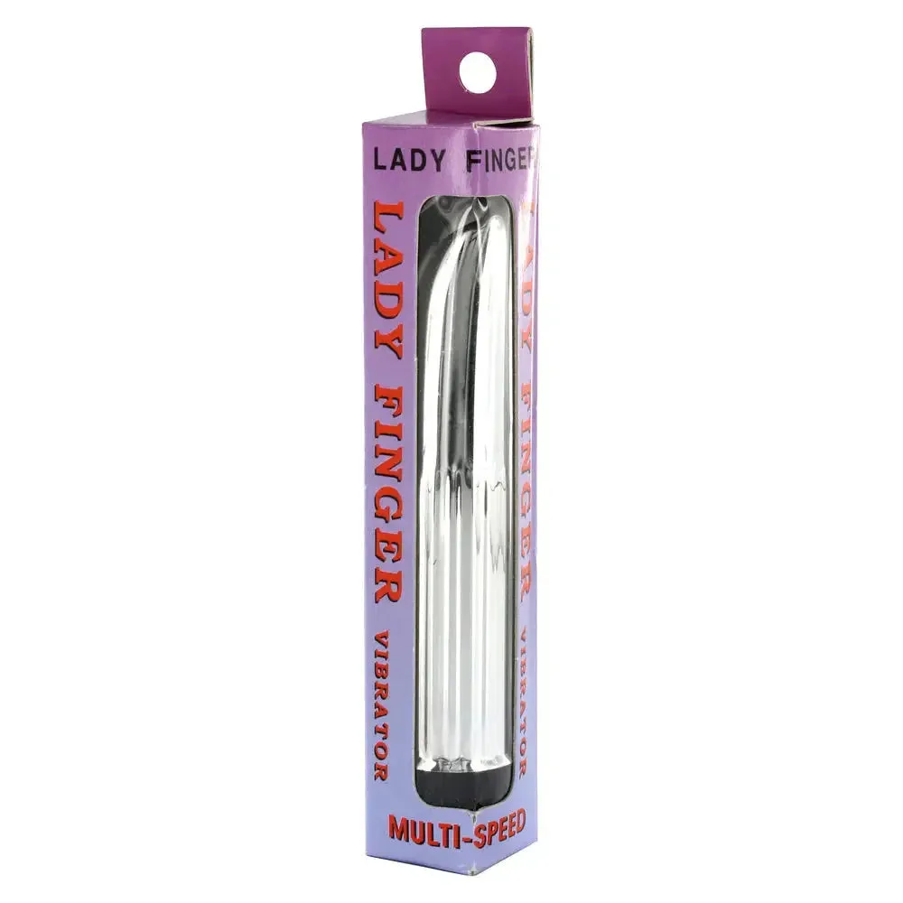 5.5-inch Seven Creations Silver Multi Speed Mini G-spot Vibrator