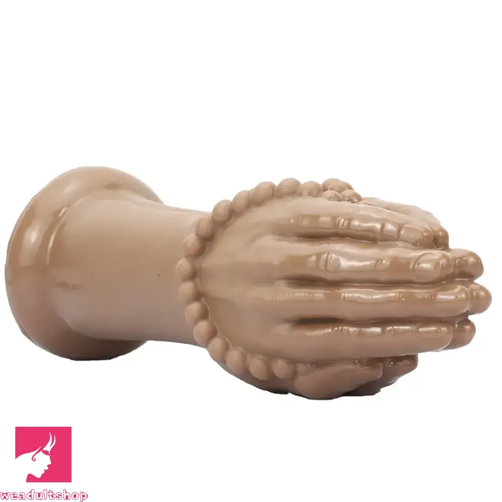 7.08in 10.43in 13.18in Extra Large PVC Bergamot Thick Fist Hand Cock Dildo