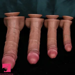 8.3in 9.6in 10.8in 12.2in Real Veins Personal Soft Big Real Prostate Dildo