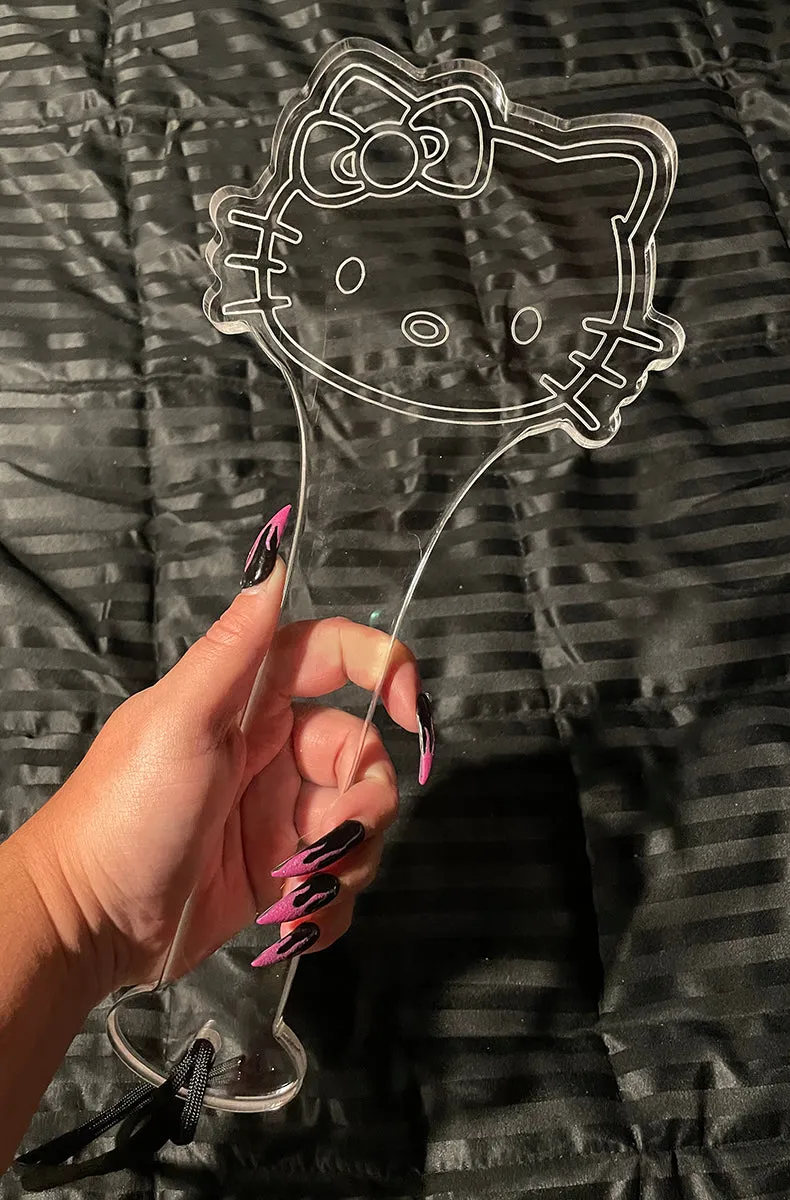Acrylic Kawaii Kitty Paddle