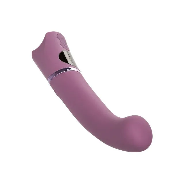 Aparat de masaj CALEXOTICS Orgasmatron Digital G-Wand. pentru corp și zonele intime. cu ecran LED. 10 funcții de vibrație. mov