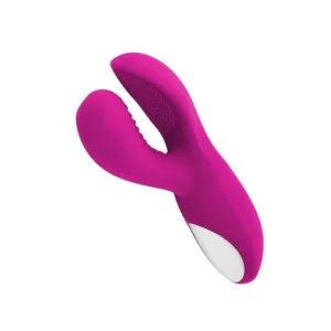 Aparat de masaj LIBID GARUDA. pentru corp. clitoris și punctul G. 6 funcții de vibrație. rezistent la apă. culoare roz