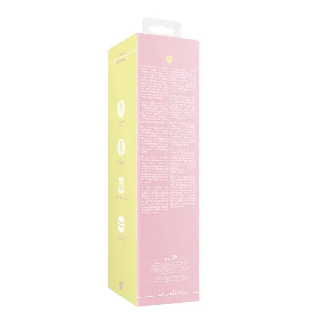 Aparat de masaj LOVELINE Wand Vibrator. pentru corp și zone intime. cu silicon ultra-moale. 6 funcții de vibrație. roz auriu