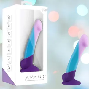 Avant D16 Purple Haze 6.5 Slim Non-Porous Silicone Dildo