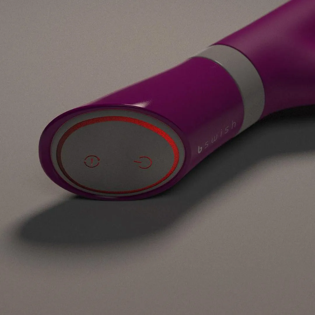 B Swish Bwild Deluxe Bunny Rabbit Vibrator - Raspberry