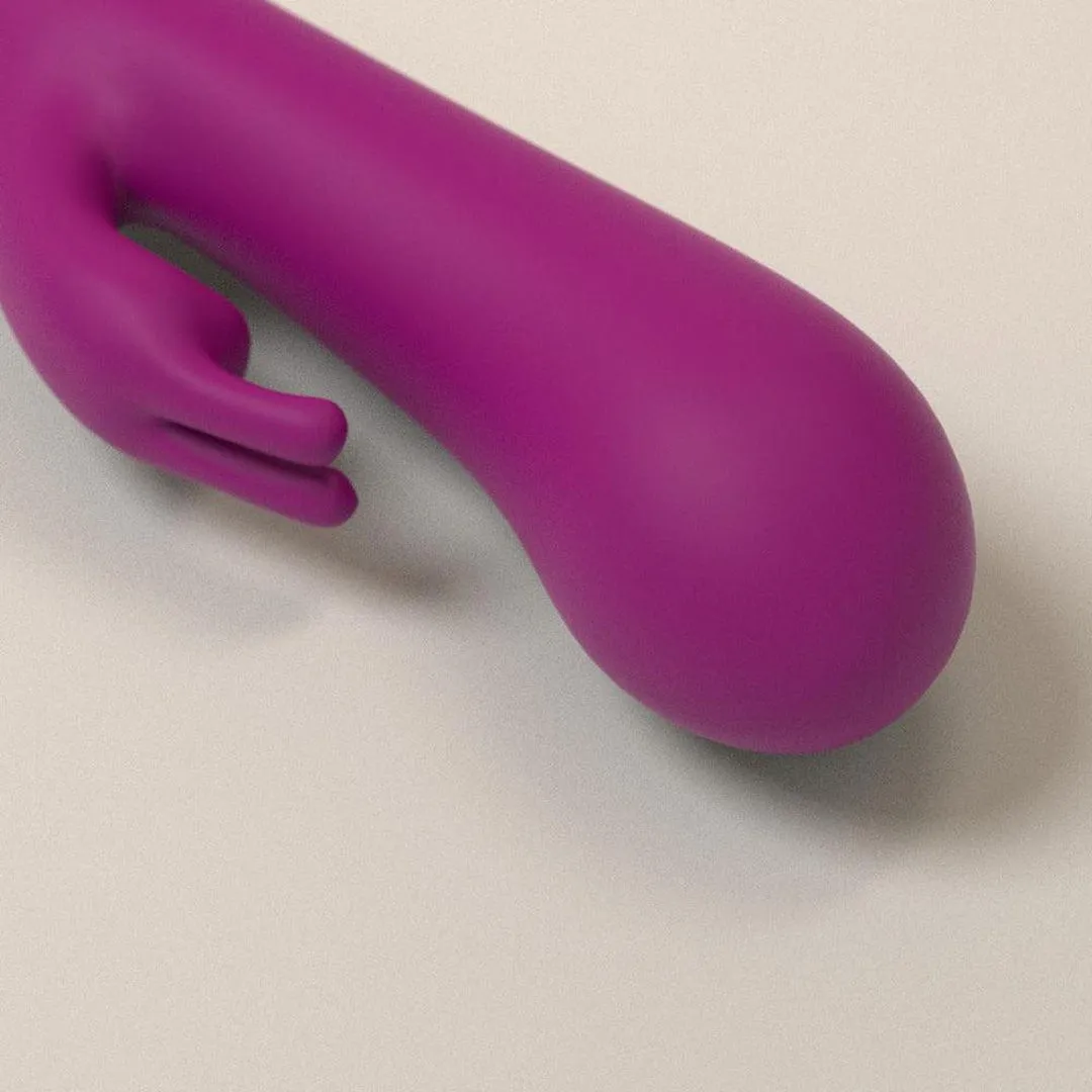 B Swish Bwild Deluxe Bunny Rabbit Vibrator - Raspberry