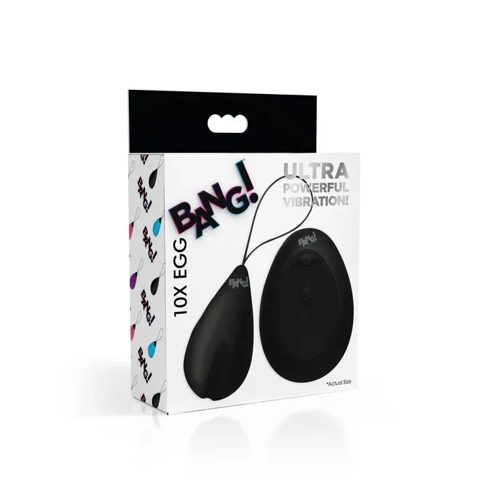 Bang 10x Silicone Vibrating Egg by XR
