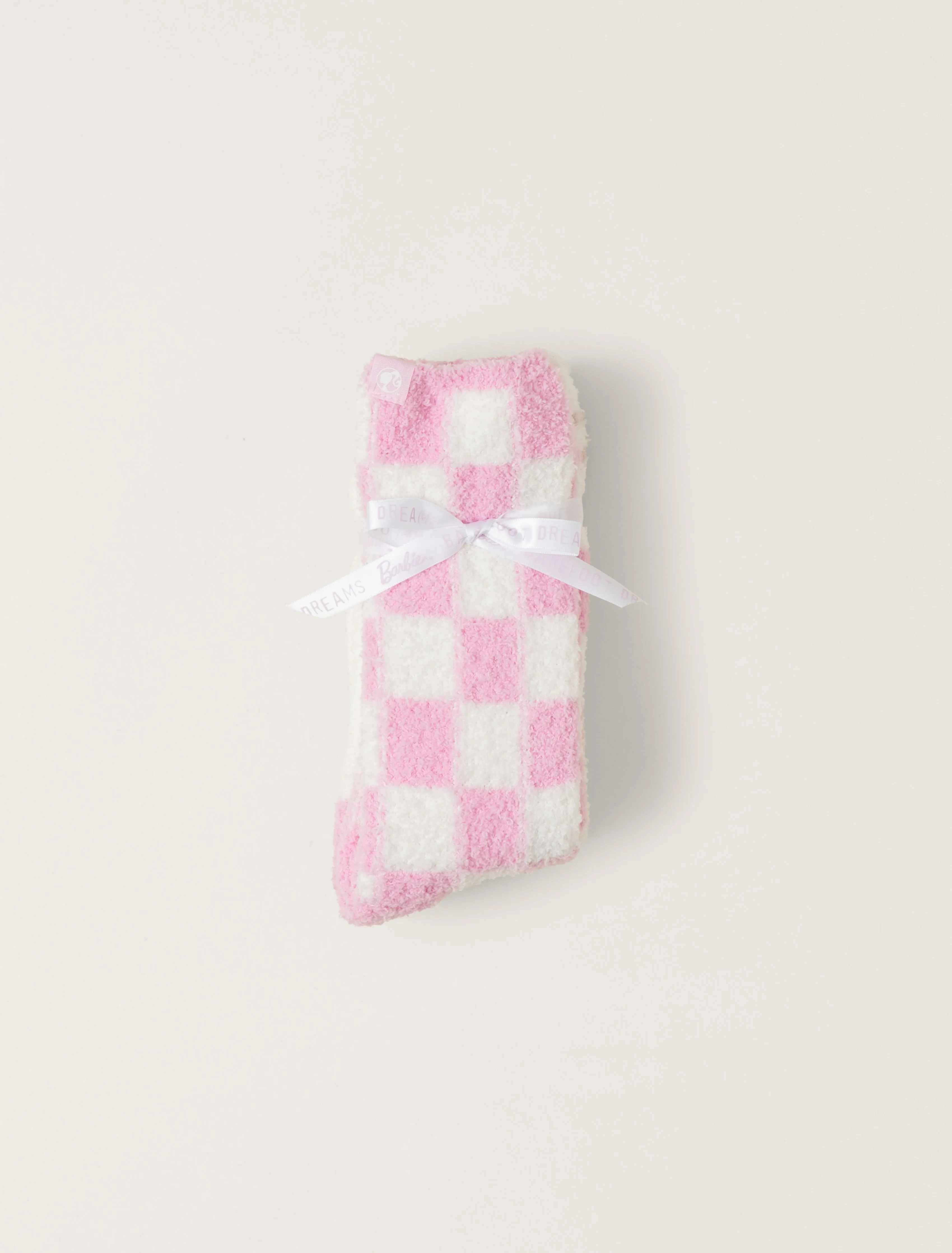 Barefoot Dreams Cozychic 2 Pair Barbie Pink Multic Socks
