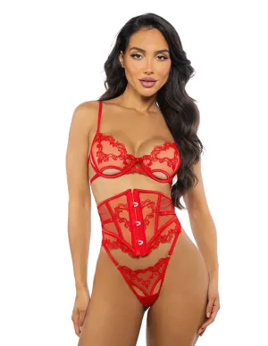 Baroque Heart 3pc. Waspie Set