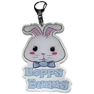 Blue Baby Bunny Key Chain *
