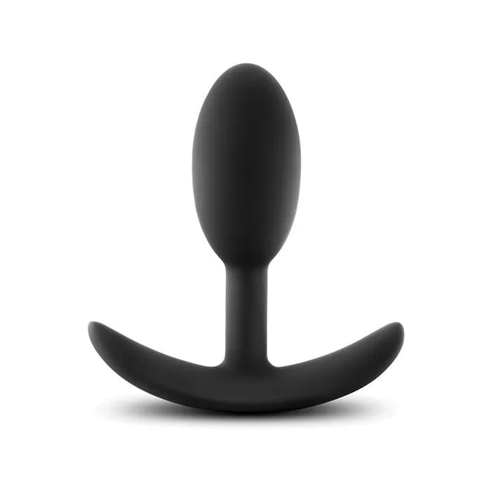 Blush Novelties - Luxe Wearable Vibra Slim Anal Plug Small (Black)