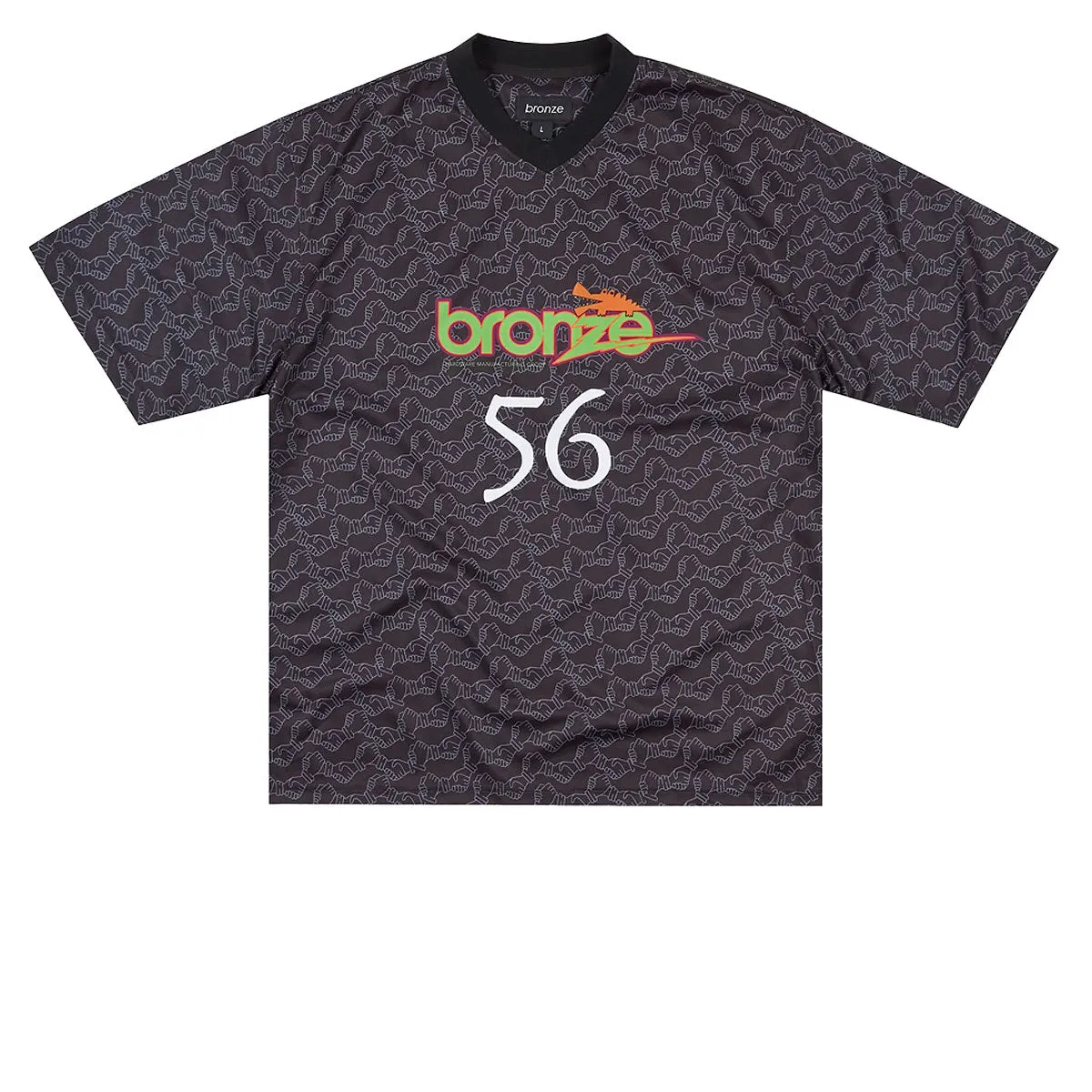 Bronze 56k Trust Soccer Jersey - Black