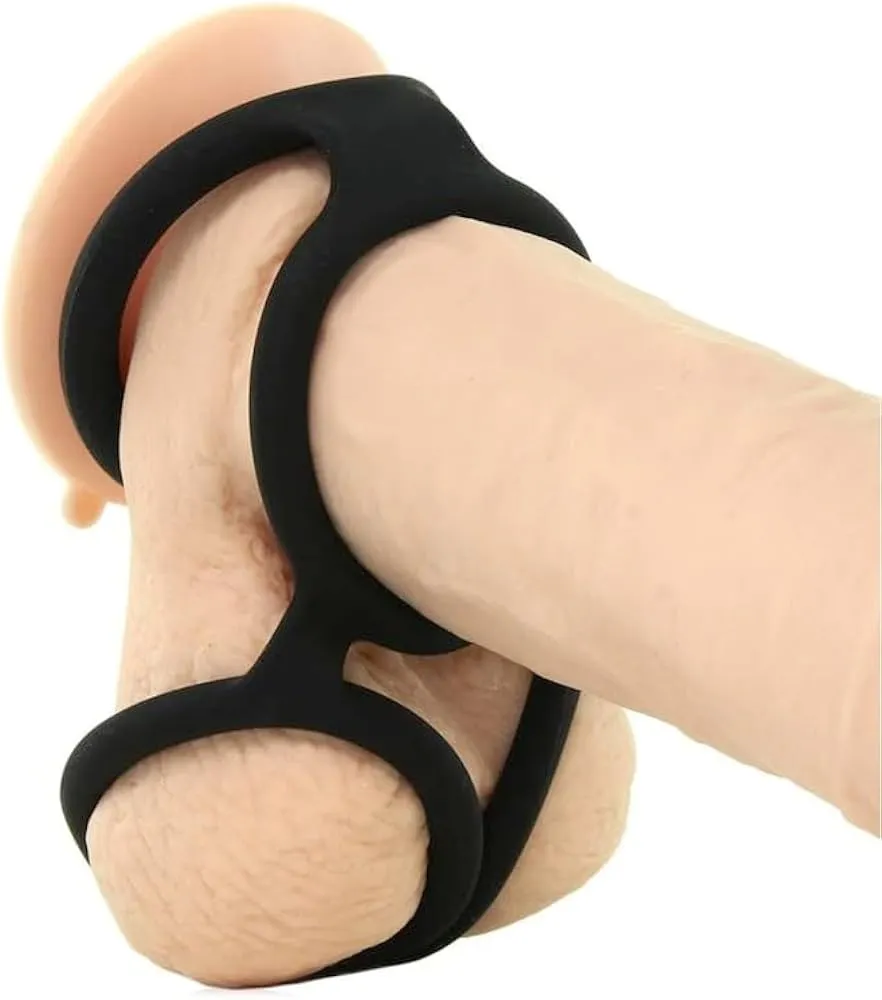 Calexotics Full Erection Spreader | Stretchy | Silicone | Erection And Scrotum Enhancer