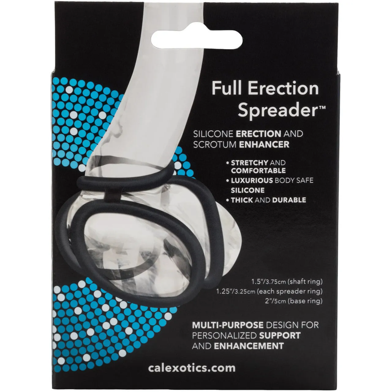 Calexotics Full Erection Spreader | Stretchy | Silicone | Erection And Scrotum Enhancer