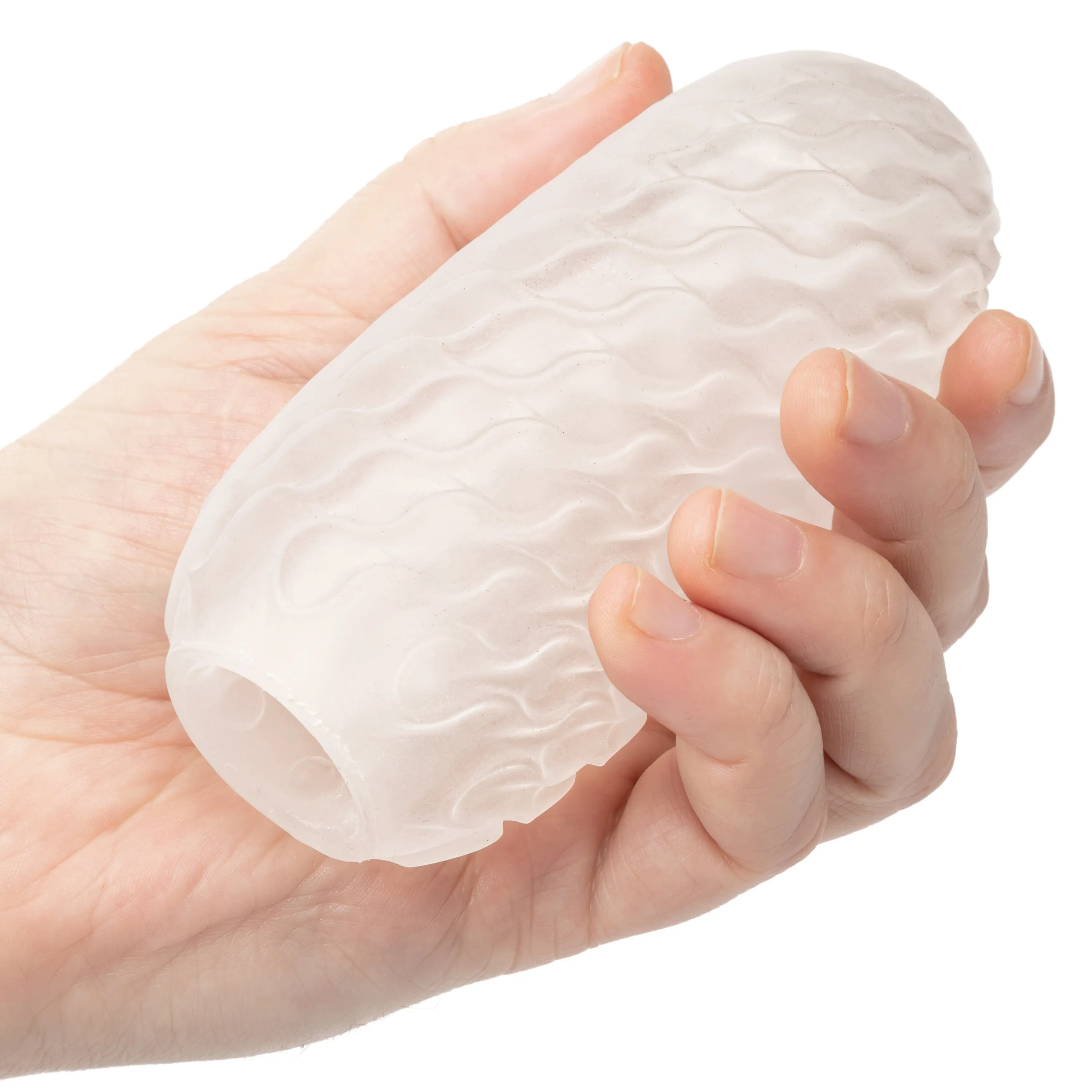 California Exotics - Boundless Reversible Nubby Soft Stroker (White)