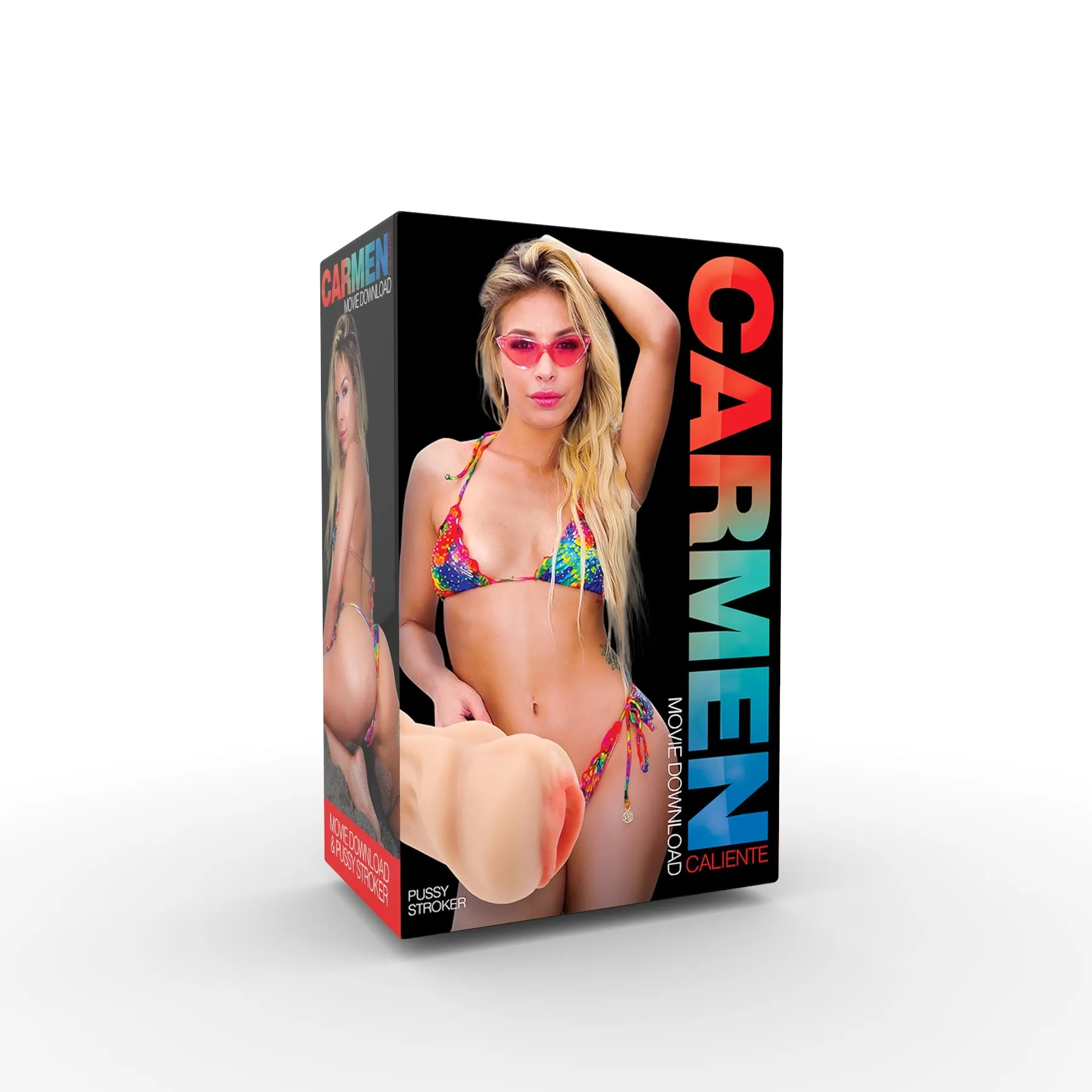 Carmen Caliente Porn Star Pussy Stroker - Black Box Packaging