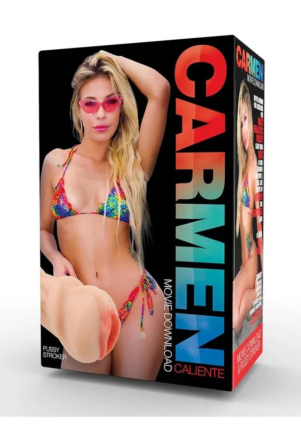 Carmen Caliente Porn Star Pussy Stroker - Black Box Packaging