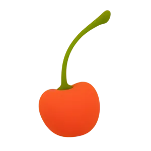 Cherry Vibrating Egg by Emojibator