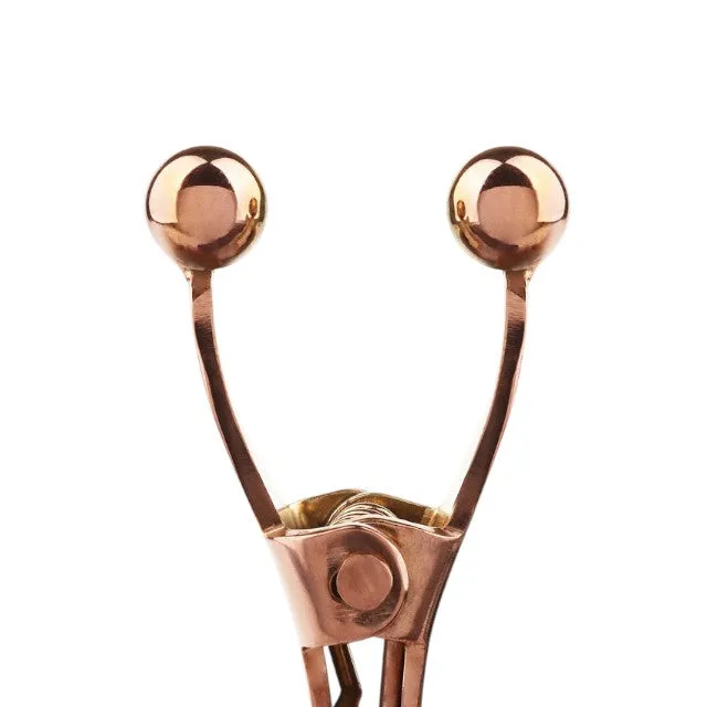 Clești MR. STEEL Balls & Nipple Clamps. utilizare pe testicule sau sfârcuri în jocuri BDSM. din oțel inoxidabil. roz auriu