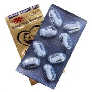 Cobra Enhancement Pill | 150mg | 5 Pills | Erectile Dysfunction