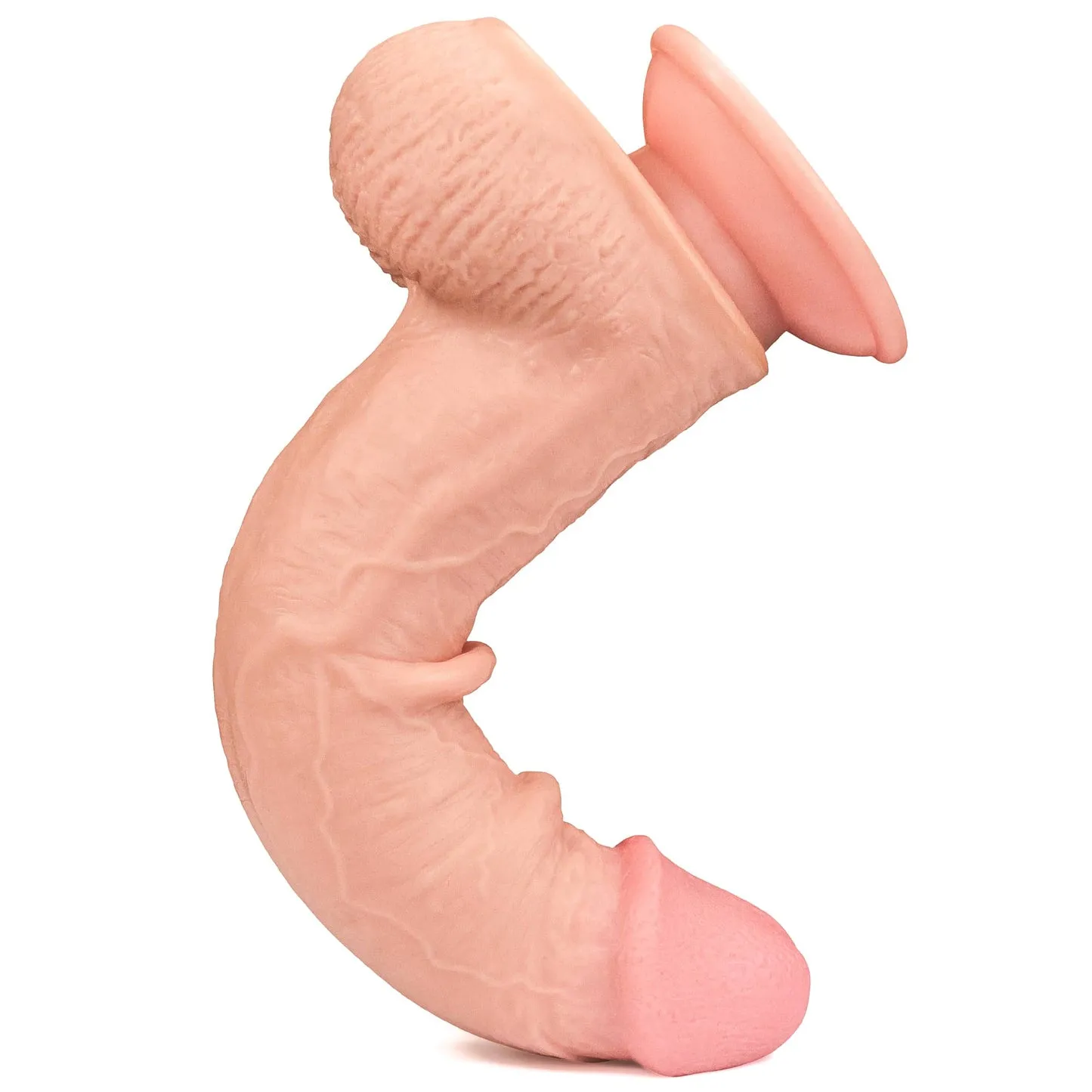 Come Closer Nude Dual Core 6.8 Realistic Dildo | Super Soft Slide Skin | Satin Bag