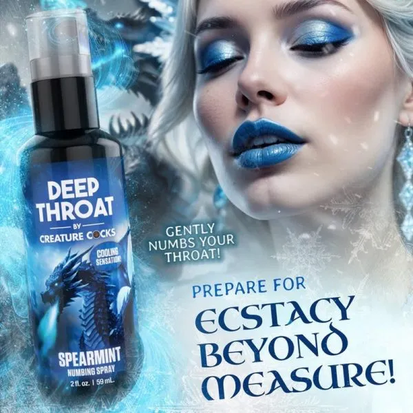Creature Cocks Deep Throat Numbing Spray Spearmint by XR
