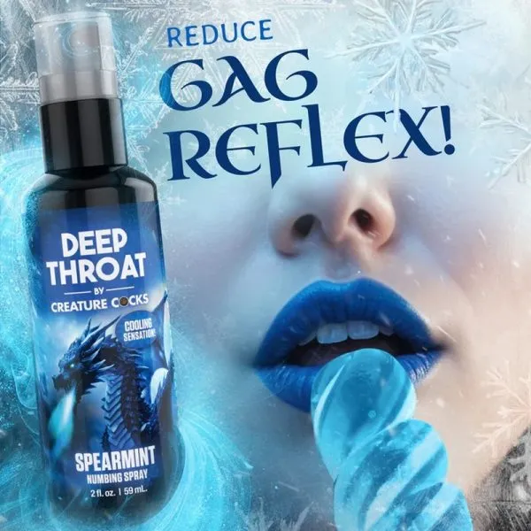Creature Cocks Deep Throat Numbing Spray Spearmint by XR