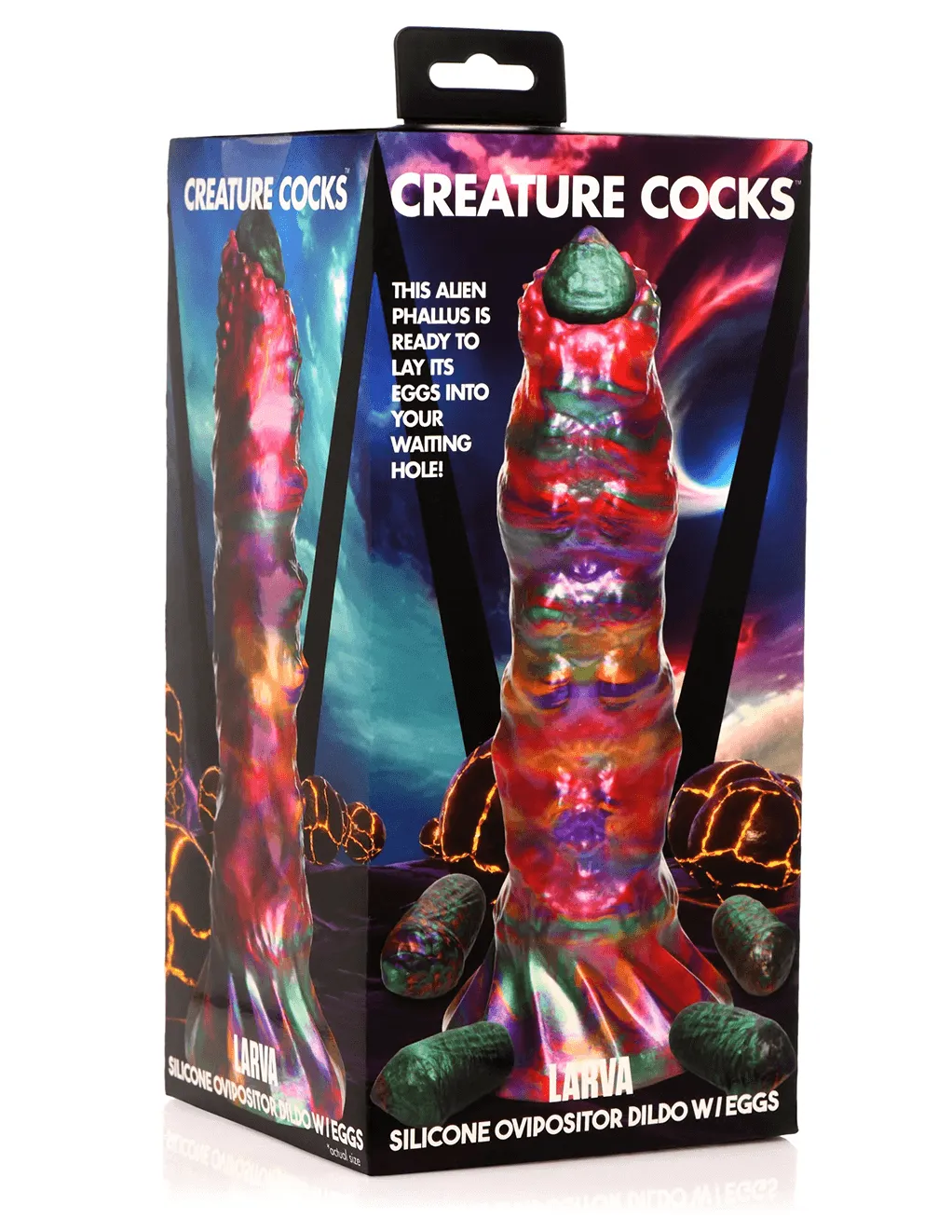 Creature Cocks Larva Ovipositor Dildo