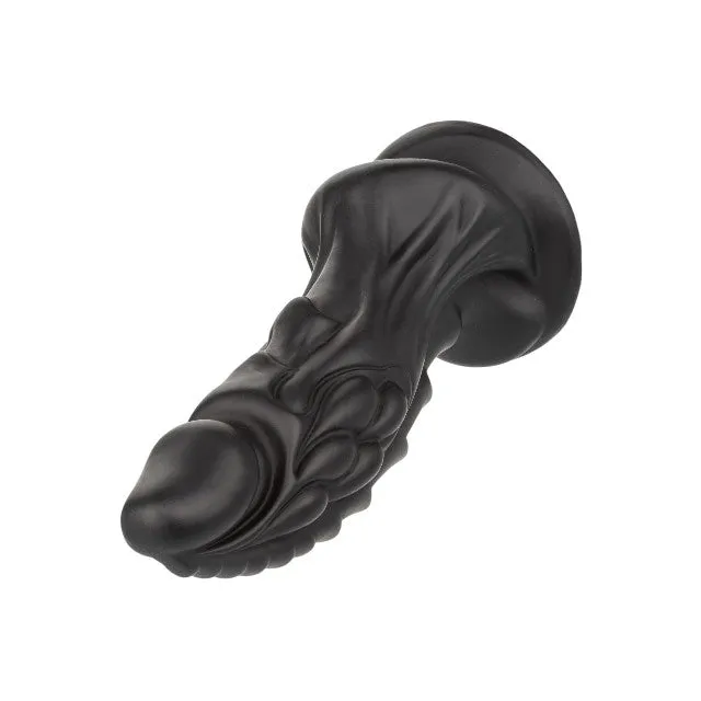 Dildo CALEXOTICS Monster Dong THE MARTIAN. bază cu ventuză pentru fixare. rezistent la apă. lungime 19.5 cm. negru