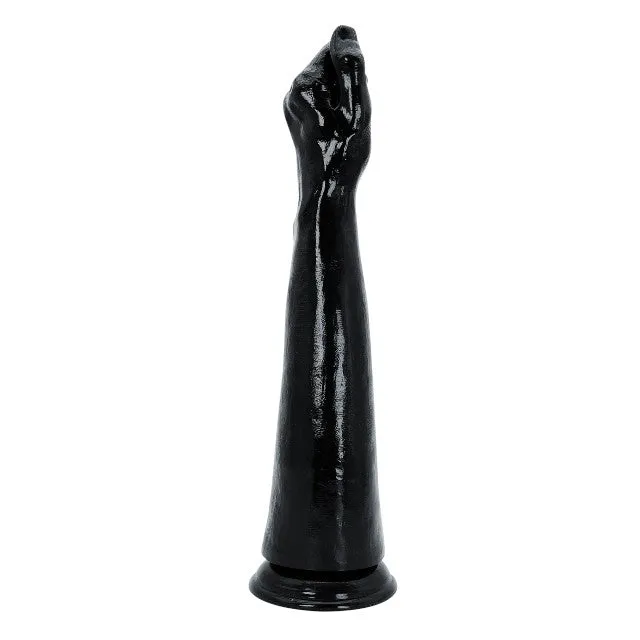 Dildo EXTREME by Hidden Desire FIST FUCKER XXXL. în formă de mână. diametru 8.5 cm. lungime 39 cm. negru