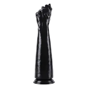 Dildo EXTREME by Hidden Desire FIST FUCKER XXXL. în formă de mână. diametru 8.5 cm. lungime 39 cm. negru
