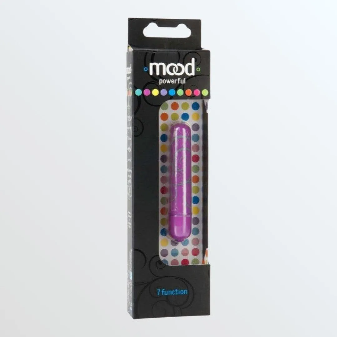 Doc Johnson Mood - Powerful Bullet-Style Purple Super-Quiet Vibrator