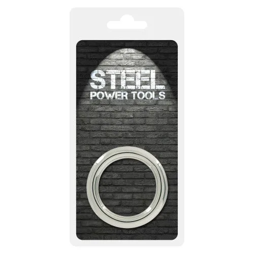Donut Cockring Steel Small 40 mm