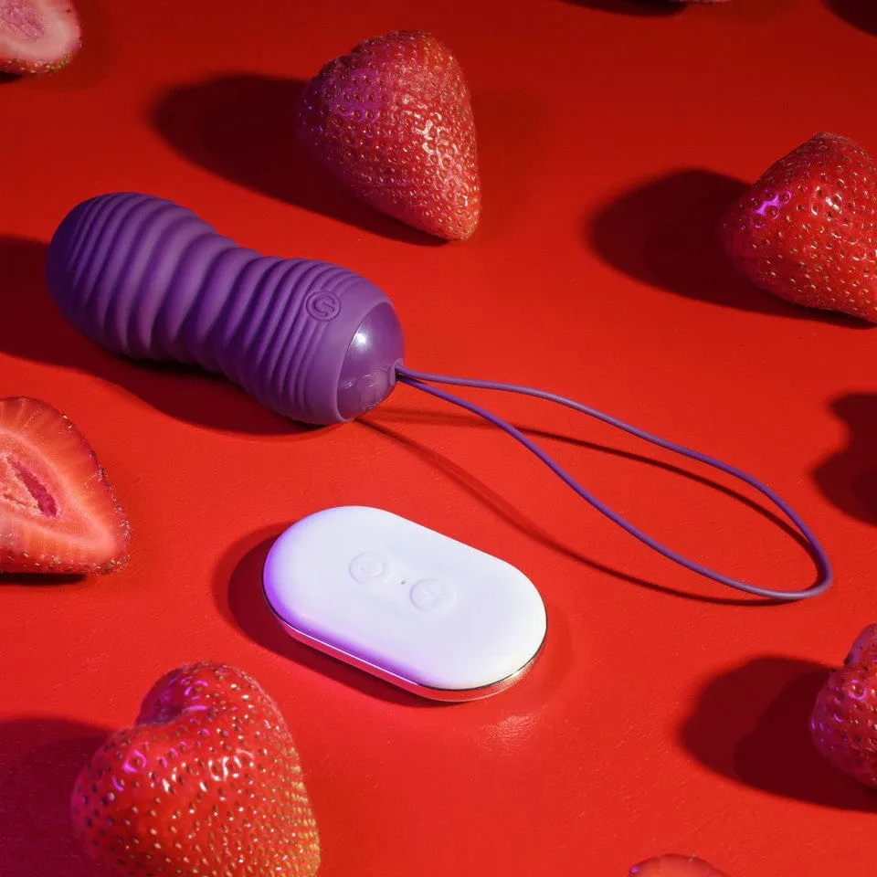 Evolved - Eager Egg Remote Egg Vibrator (Purple)