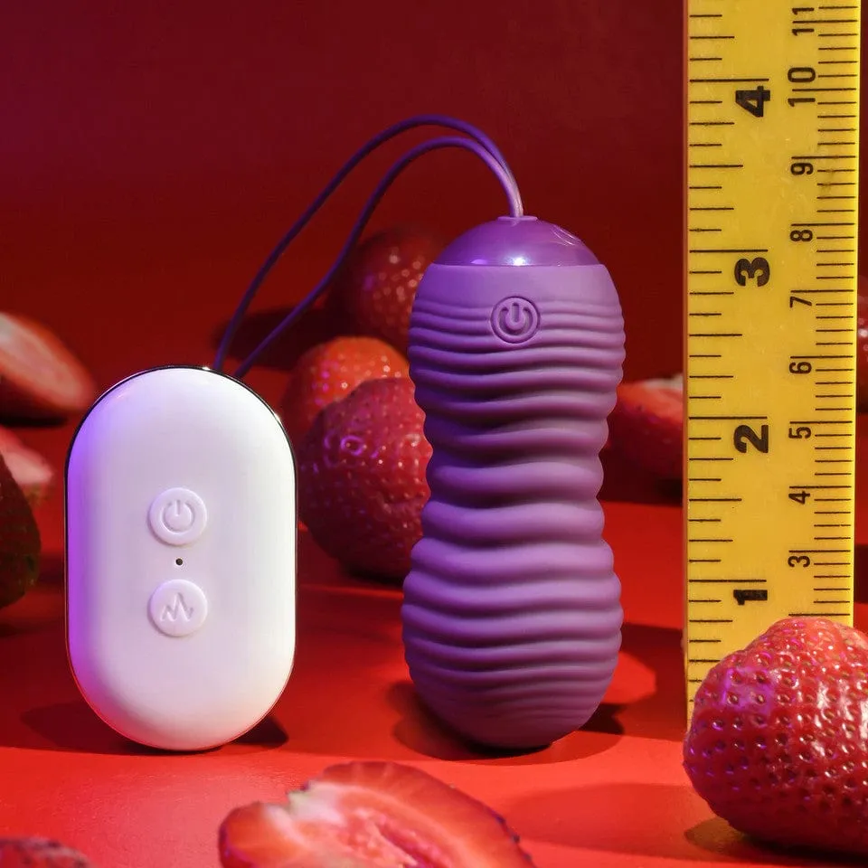 Evolved - Eager Egg Remote Egg Vibrator (Purple)