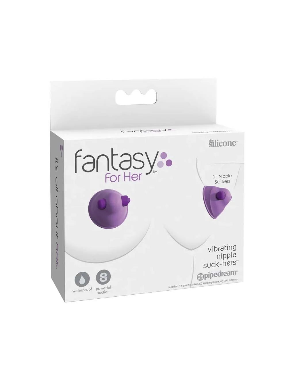 Fantasy For Her Vibrating Nipple Suck-Hers