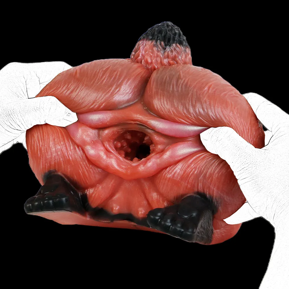 Fox Pussy Torso Buttocks Sex Doll - Realistic Furry Animal Vagina Men Masturbation Pocket Cup