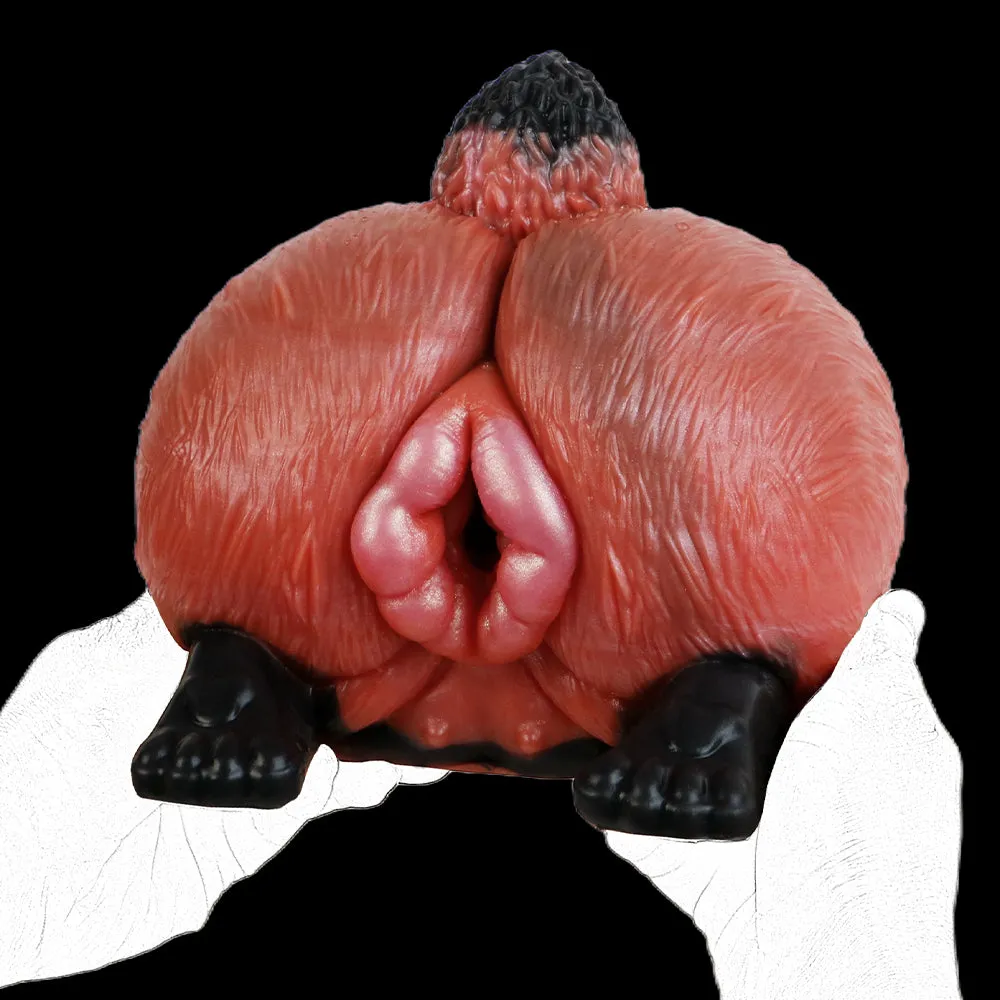Fox Pussy Torso Buttocks Sex Doll - Realistic Furry Animal Vagina Men Masturbation Pocket Cup
