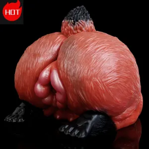 Fox Pussy Torso Buttocks Sex Doll - Realistic Furry Animal Vagina Men Masturbation Pocket Cup