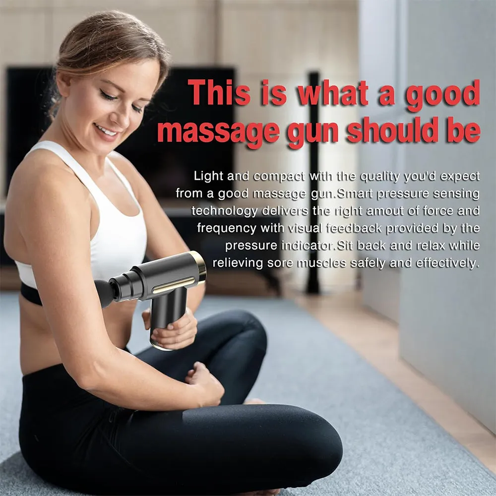 G-Force Powerful Massage Gun Massager Vibration Muscle Percussion Tissue Relief