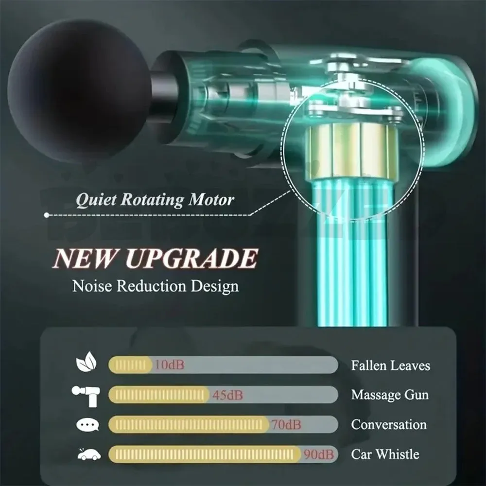 G-Force Powerful Massage Gun Massager Vibration Muscle Percussion Tissue Relief