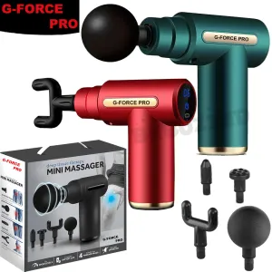 G-Force Powerful Massage Gun Massager Vibration Muscle Percussion Tissue Relief