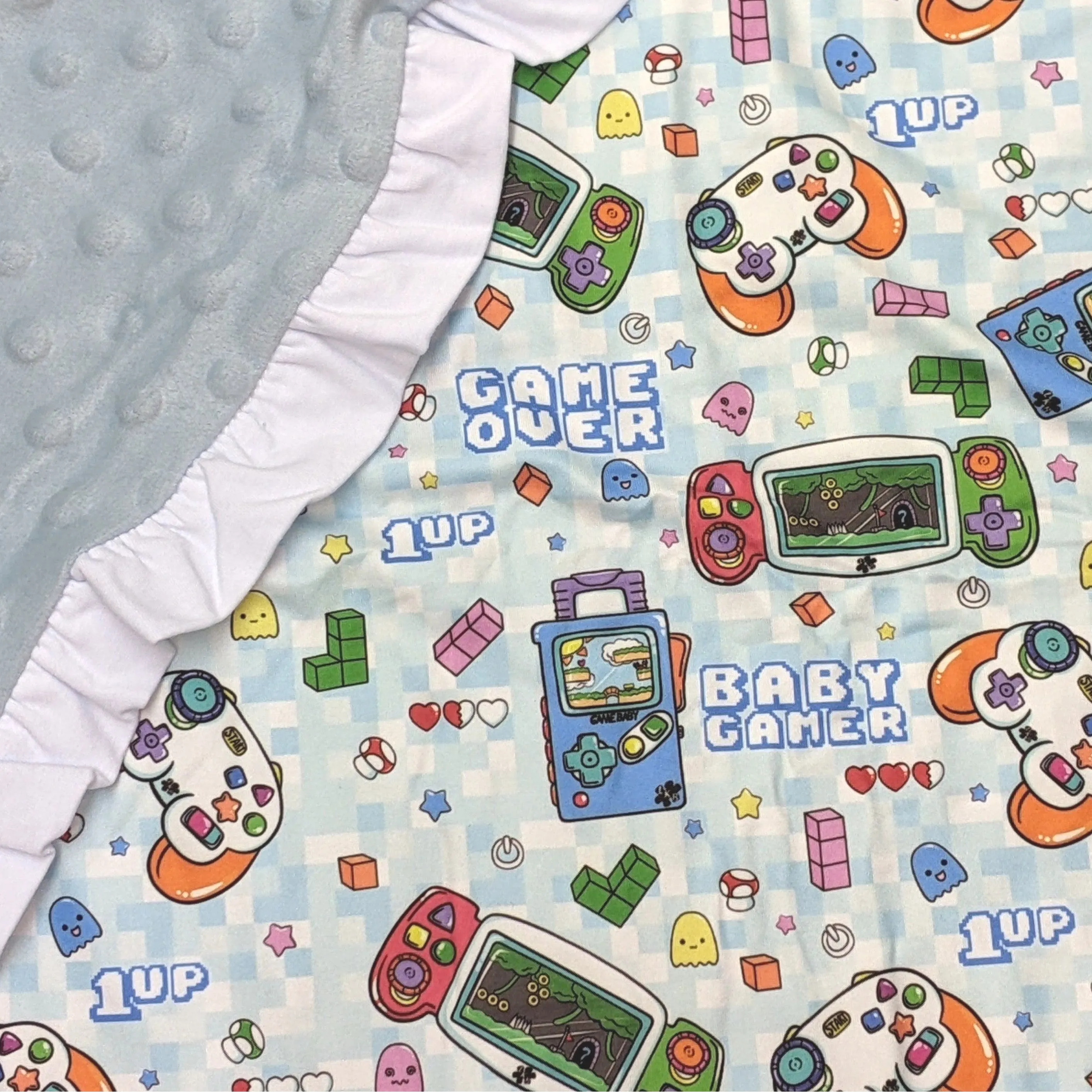 Game Over Snuggle Blanket Large