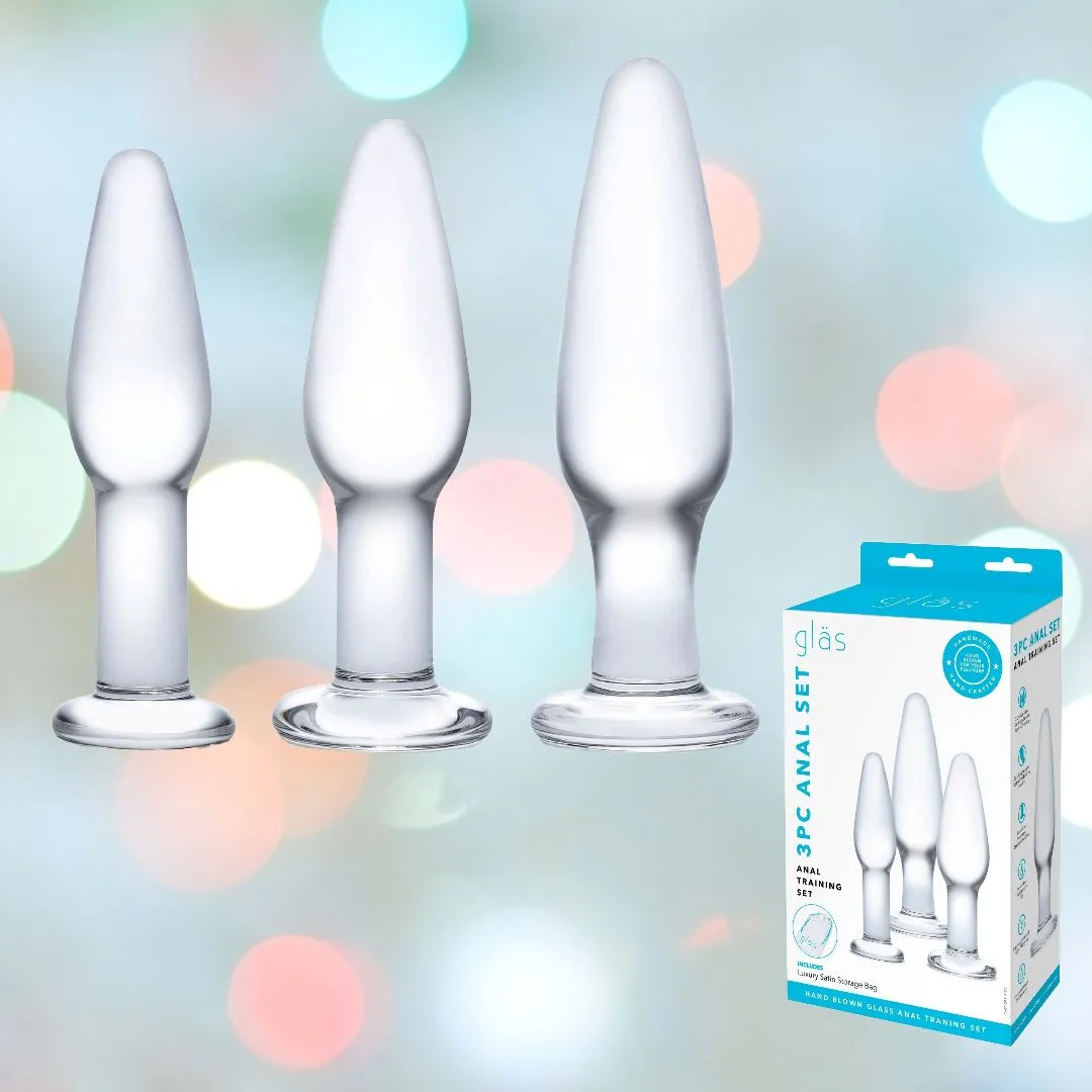 Gläs 3 Piece Anal Training Set