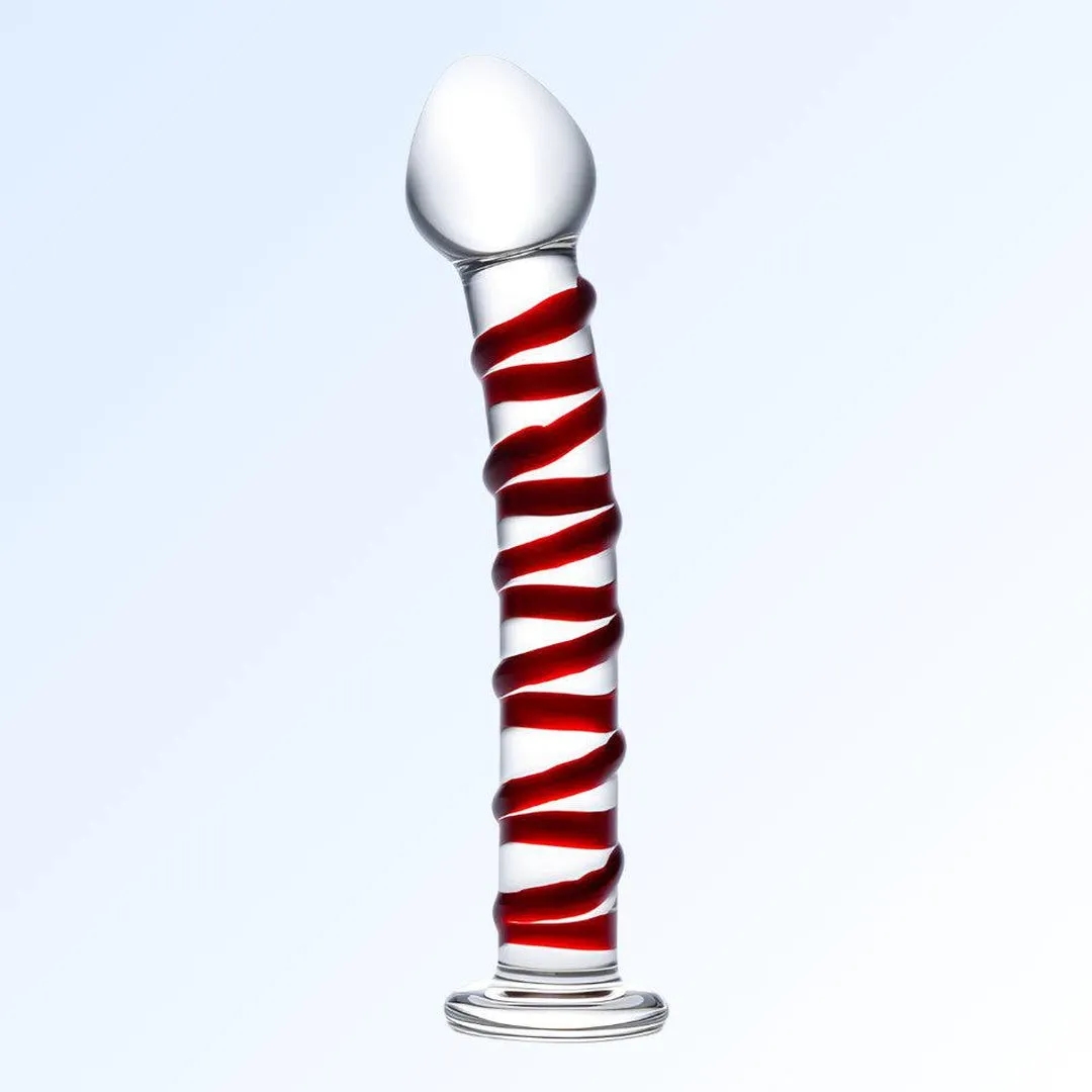 Gläs Mr. Swirly 7 Spiral Glass Dildo