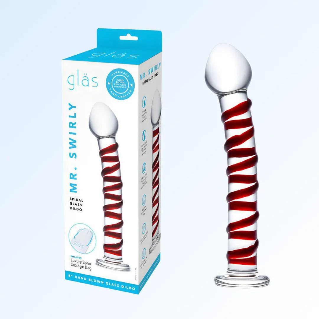 Gläs Mr. Swirly 7 Spiral Glass Dildo